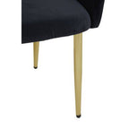 Darcy Black Velvet Dining Chair - Joe’s Haven