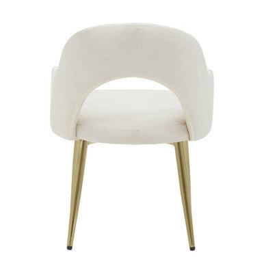 Dani Stone Velvet Dining Chair - Joe’s Haven
