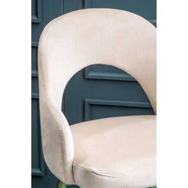 Dani Stone Velvet Dining Chair - Joe’s Haven
