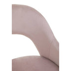 Dani Dusky Pink Velvet Dining Chair - Joe’s Haven