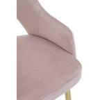 Dani Dusky Pink Velvet Dining Chair - Joe’s Haven