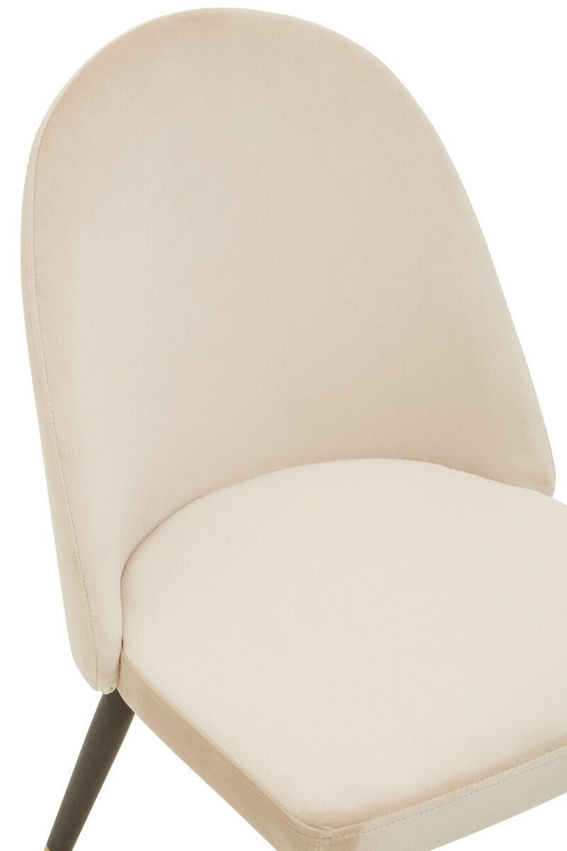 Gilden Dining Chair With Curved Back - Joe’s Haven