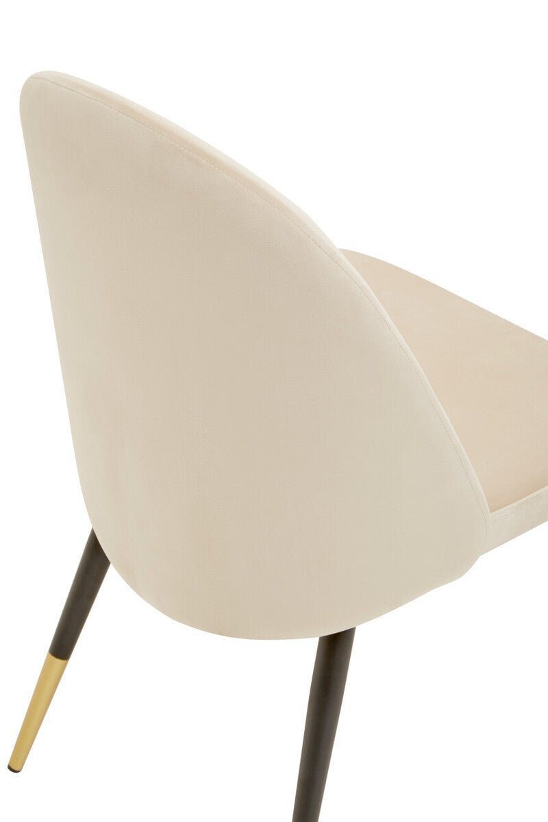 Gilden Dining Chair With Curved Back - Joe’s Haven
