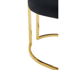 Azalea Black Velvet Dining Chair - Joe’s Haven