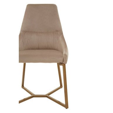 Vieste Mink Velvet Dining Chair - Joe’s Haven