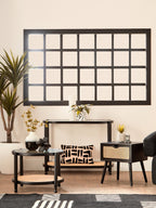 Cebu Rattan and Glass 2 Tier Console Table - Joe’s Haven