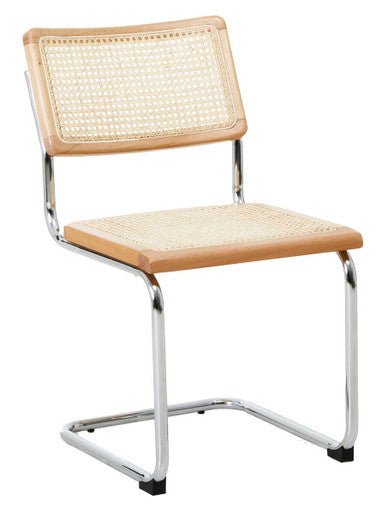 Cebu Elm Wood and Rattan Dining Chair - Joe’s Haven