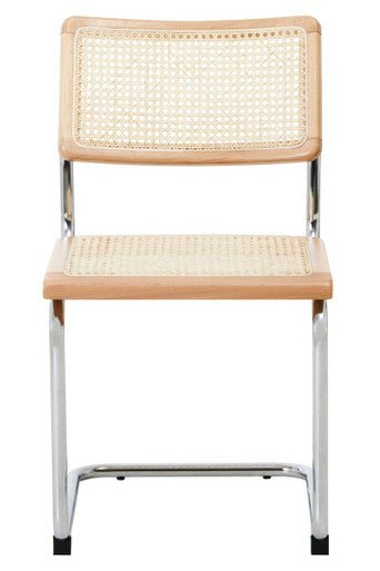 Cebu Elm Wood and Rattan Dining Chair - Joe’s Haven