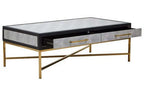 Cadiz Grey Shagreen Coffee Table - Joe’s Haven