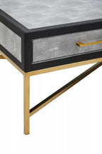 Cadiz Grey Shagreen Coffee Table - Joe’s Haven