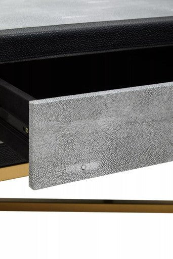 Cadiz Grey Shagreen Coffee Table - Joe’s Haven