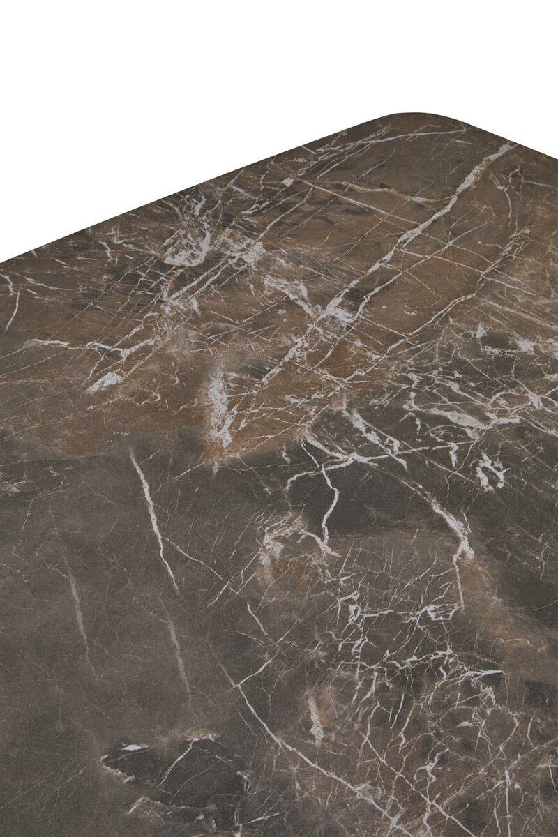 Imperia Grey Ceramic Marble Effect Coffee Table - Joe’s Haven