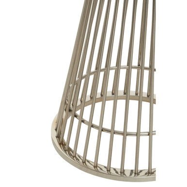 Vogue Round Silver Dining Table - Joe’s Haven