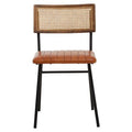 Buffalo Tan Leather Dining Chair - Joe’s Haven