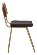 Buffalo Black Leather Dining Chair - Joe’s Haven