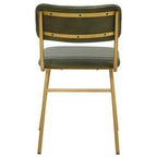 Buffalo Green Leather Dining Chair - Joe’s Haven