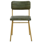 Buffalo Green Leather Dining Chair - Joe’s Haven