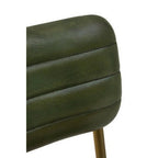 Buffalo Green Leather Dining Chair - Joe’s Haven