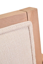 Cebu Ivory Fabric and Grey Wash Beech Wood Dining Chair - Joe’s Haven