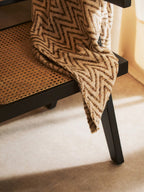 Cebu Natural Cane and Black Beech Wood Dining Chair - Joe’s Haven