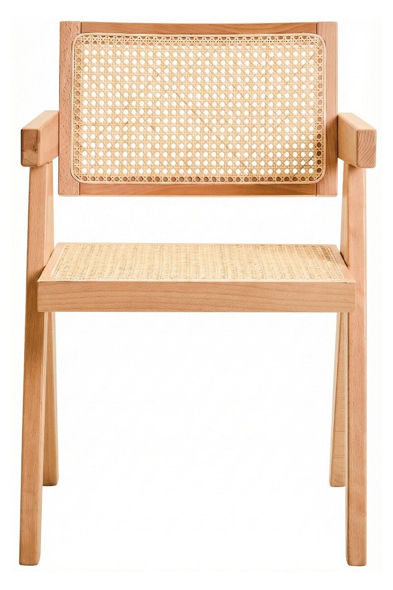 Cebu Natural Cane and Beech Wood Dining Chair - Joe’s Haven