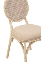 Cebu White Wash Elm Wood Dining Chair - Joe’s Haven
