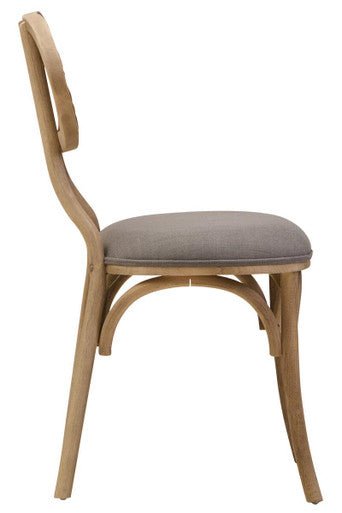 Cebu Grey Wash Elm Wood Dining Chair - Joe’s Haven