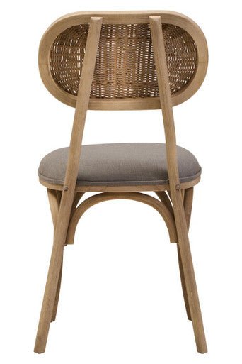 Cebu Grey Wash Elm Wood Dining Chair - Joe’s Haven