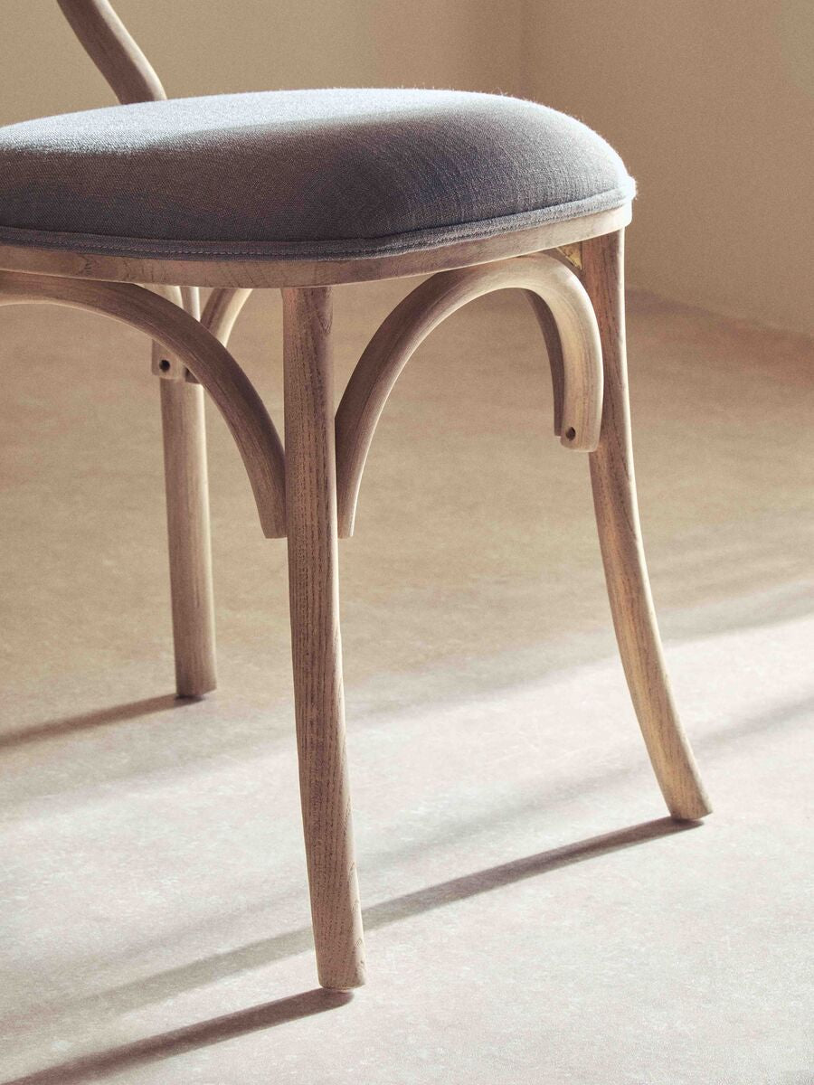 Cebu Grey Wash Elm Wood Dining Chair - Joe’s Haven