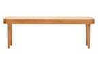 Cebu Natural Cane and Beech Wood Bench - Joe’s Haven