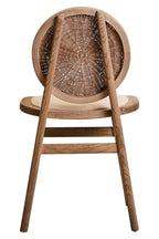 Cebu Beige Fabric and White Wash Elm Wood Dining Chair - Joe’s Haven