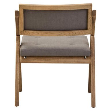 Cebu Grey Wash Elm Wood Folding Chair - Joe’s Haven