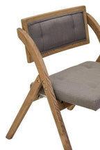 Cebu Grey Wash Elm Wood Folding Chair - Joe’s Haven