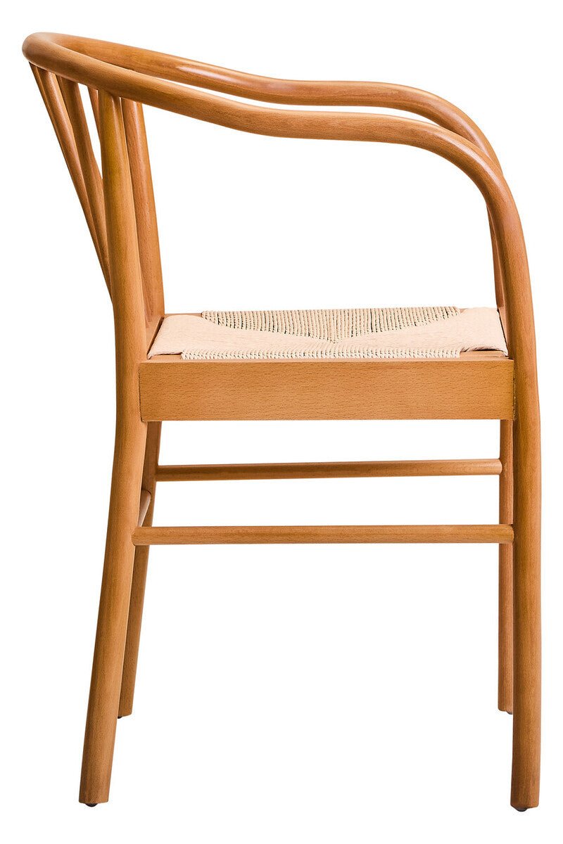 Cebu Natural Rope and Beech Wood Chair - Joe’s Haven