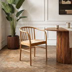 Cebu Natural Rope and Beech Wood Chair - Joe’s Haven