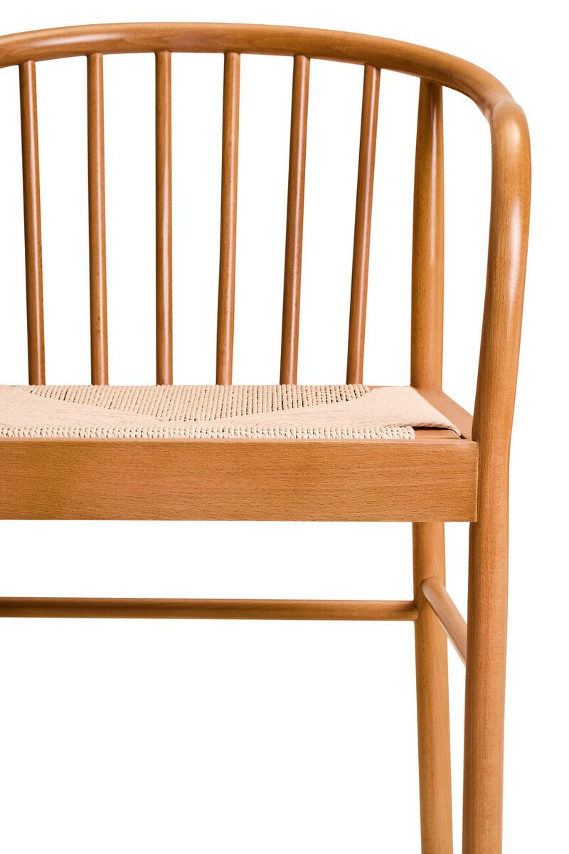 Cebu Natural Rope and Beech Wood Chair - Joe’s Haven