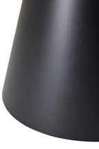 Azalea Black Conical Base Dining Table - Joe’s Haven