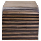Bambusa Bamboo Inlay Curved Coffee Table - Joe’s Haven