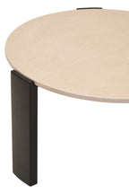 Palermo Round Cream Marble Top Large Coffee Table - Joe’s Haven