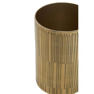 Allegra 300ml Gold Finish Aluminium Tumbler - Joe’s Haven
