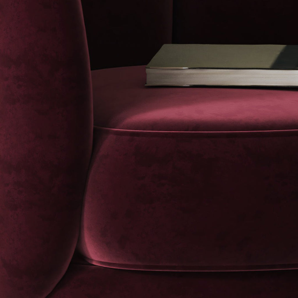 Carver Accent Lounge Chair, Purple - Joe’s Haven