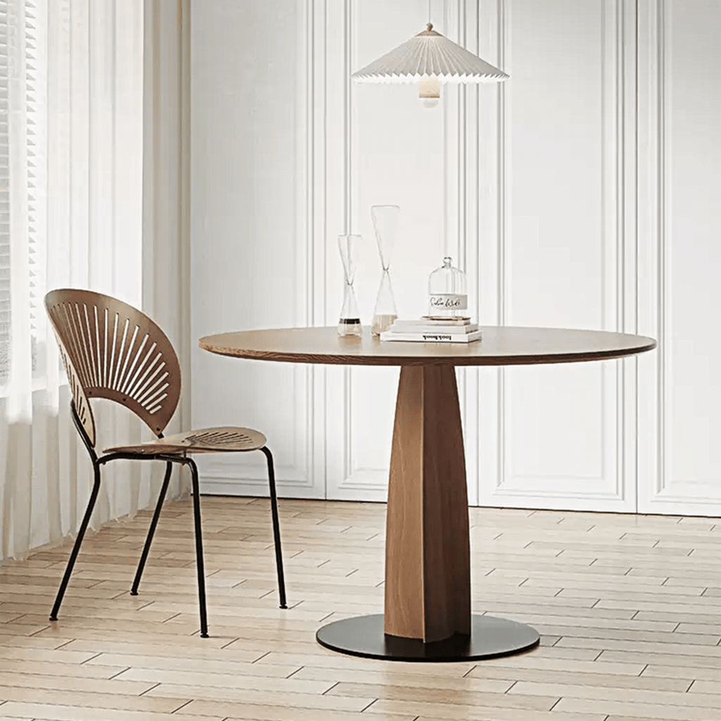Seraphina Round Dining Table, Solid Wood - Joe’s Haven