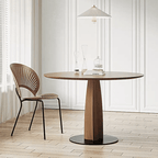 Seraphina Round Dining Table, Solid Wood - Joe’s Haven