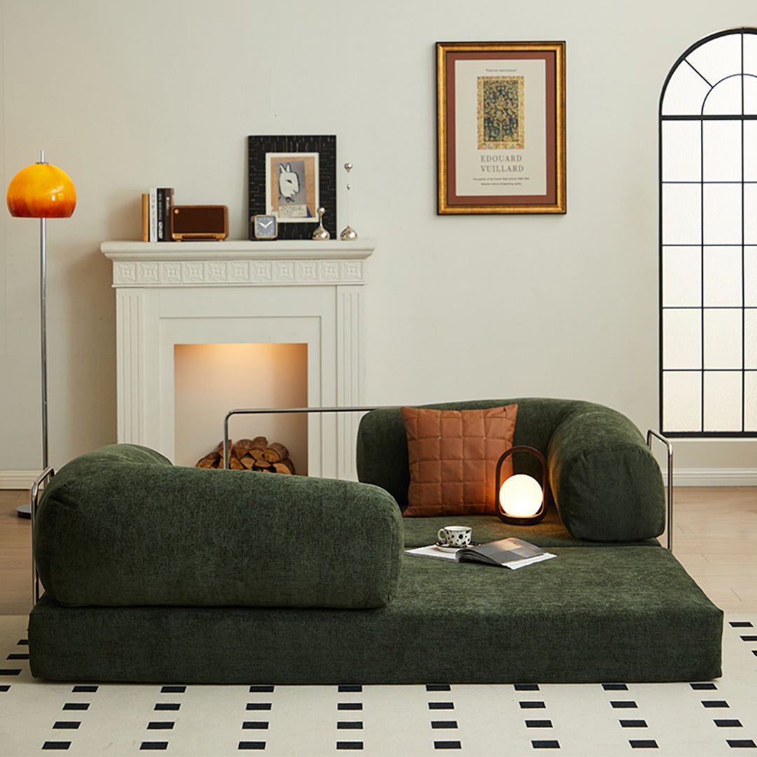 Yamada Foldable Lazy Sofa Bed, Corduroy - Joe’s Haven
