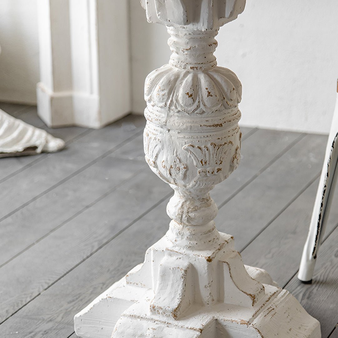 Leif Retro White Dining Table - Joe’s Haven