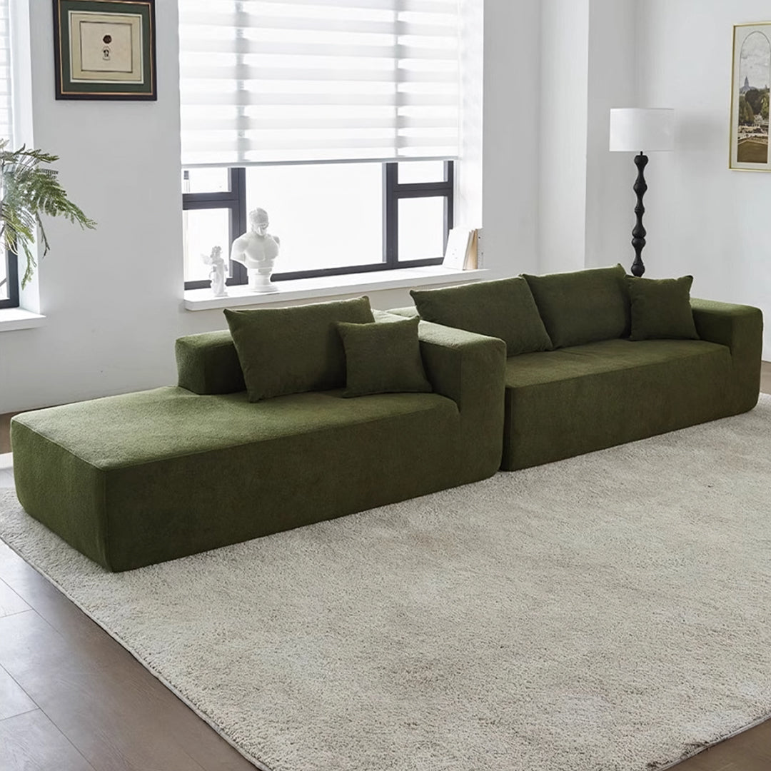 Ortega Modular Sofa Bed, Three Seater Corner Sofa Bed, Boucle - Joe’s Haven