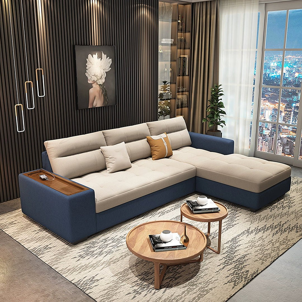 Lobo Sectional Sofa With Storage, Chaise Lounge Sofa Bed - Joe’s Haven