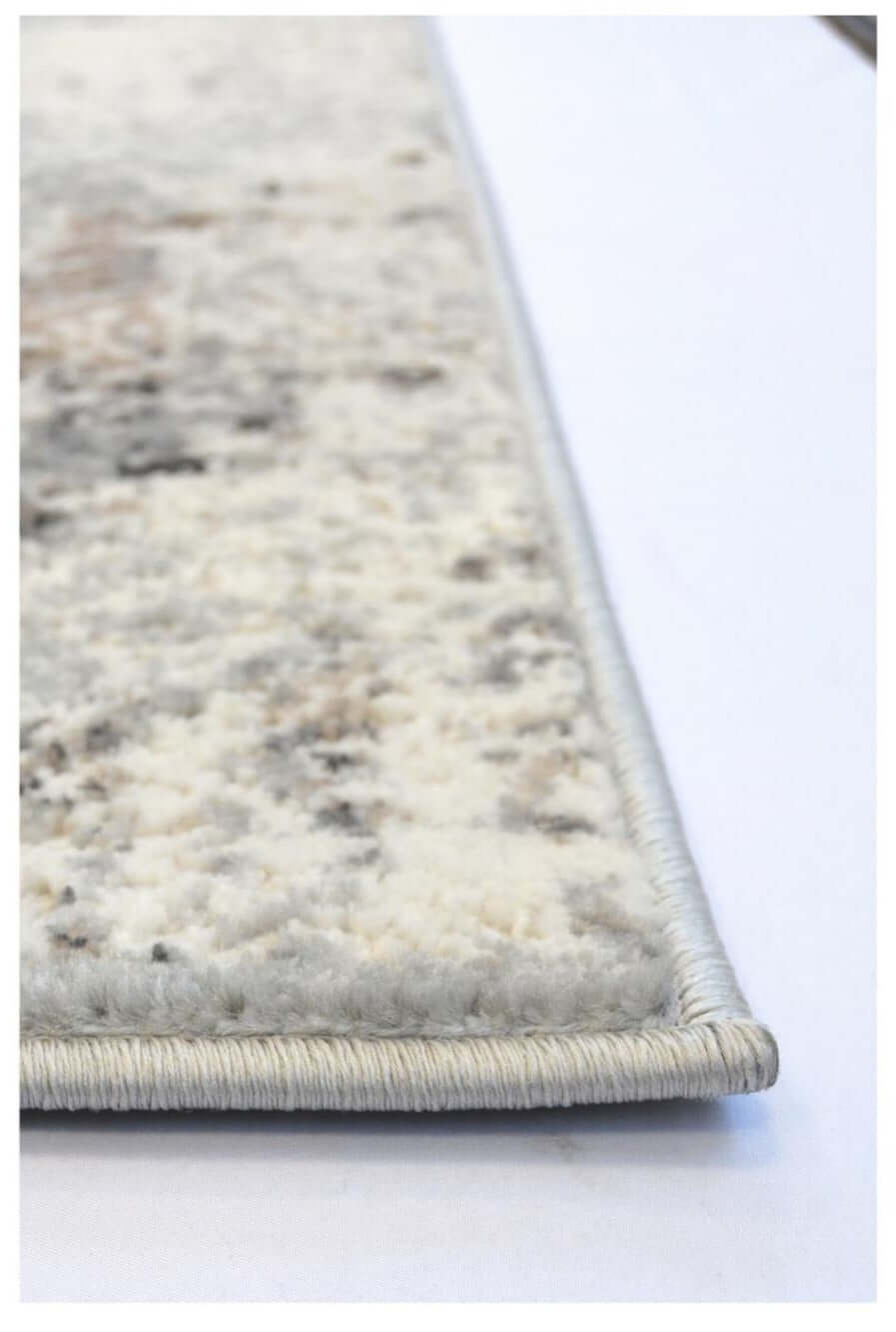 Abstract Vintage Cream & Grey Rug | D176A - Joe’s Haven