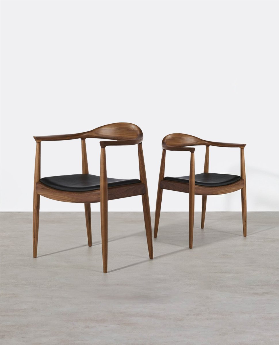 A Set of Classic Kennedy Style Dining Chairs, Oak - Joe’s Haven
