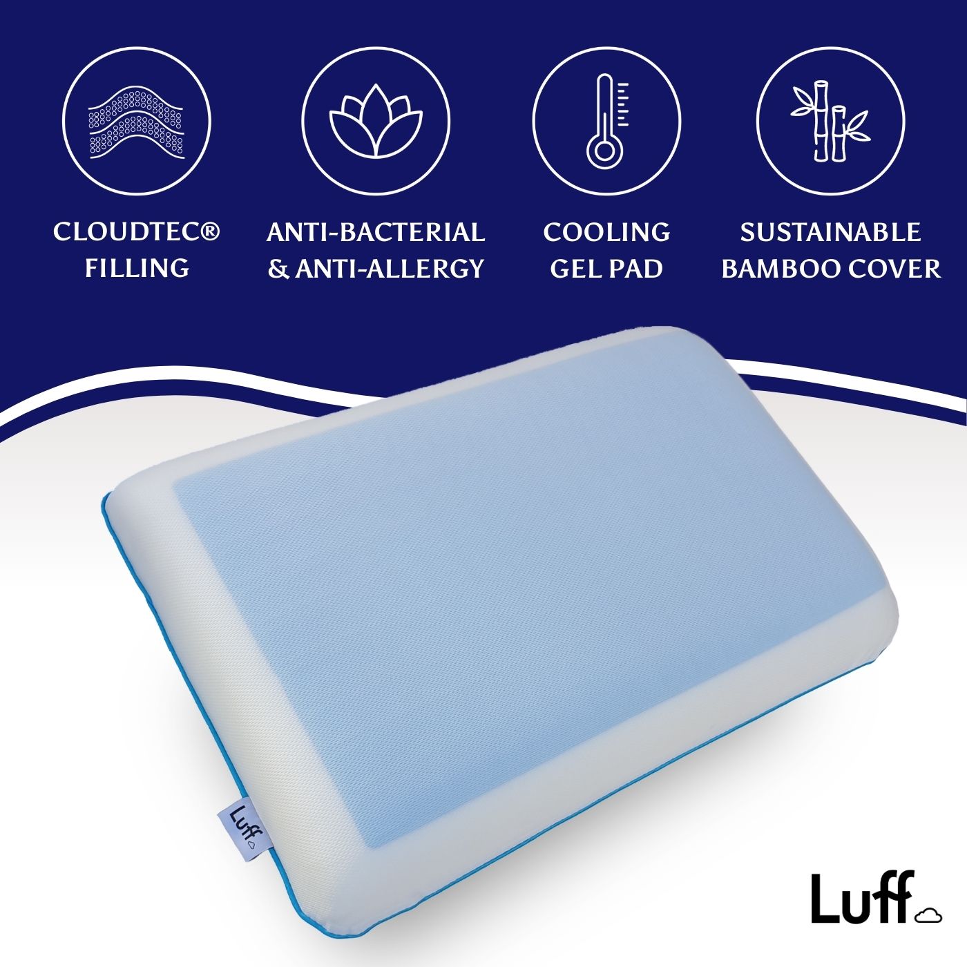The Mayfair Cooling Gel Pillow